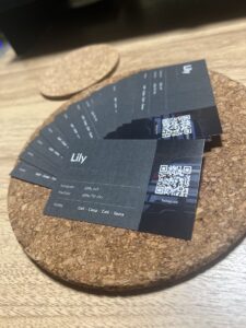 レクサスオフ会で名刺の必要性を痛感した話｜ラクスルで1,000円で作ってみた【反省点あり】